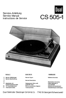 Dual CS-5051-Service-Manual 